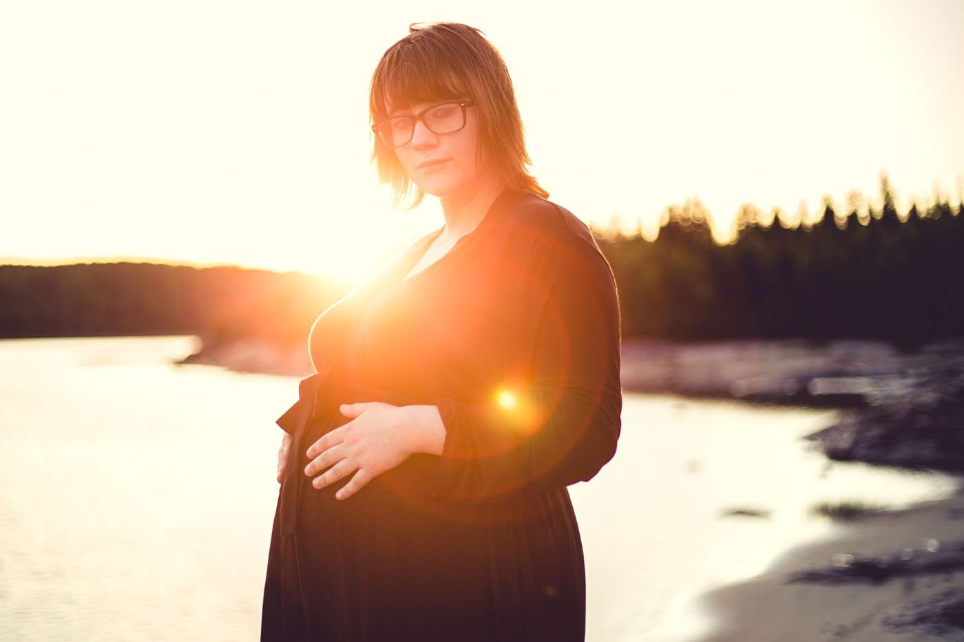 photographie de grossesse Rhône alpes